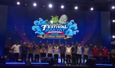 Danrem 132 Tadulako Hadiri Festival  Rakyat Nusantara Sulawesi Tengah