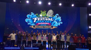 Danrem 132 Tadulako Hadiri Festival  Rakyat Nusantara Sulawesi Tengah