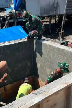 Komandan Satgas TMMD Ke-129: Sinergi Antar Satgas TMMD  dan Warga Percepat  Pembangunan Manunggal Air Bersih