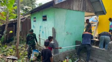 Kades Pulau Dua: Pembangunan Atap MCK dapat Bermanfat bagi Siswa