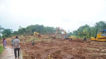 Pekerjaan Jalan Terus Berlanjut, Satgas TMMD Ke-129  Bekerja Maksimal 