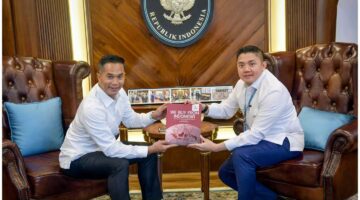 Setpres Terima Kunjungan Ketua Umum  KADIN 