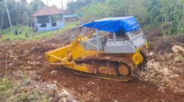Kejar Target,Satgas TMMD Ke-129 Optimistis Pekerjaan Jalan   Rampung Tepat Waktu