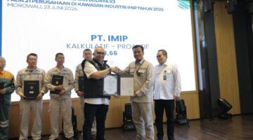 Wamenaker Apresiasi Kolaborasi K3 IMIP, Dukung Penguatan Budaya Keselamatan Kerja