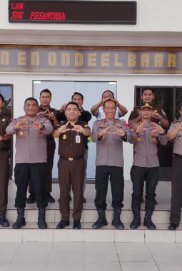  Perkuat sinergitas penegakan hukum, Kapolres Poso sambangi Kajari Poso