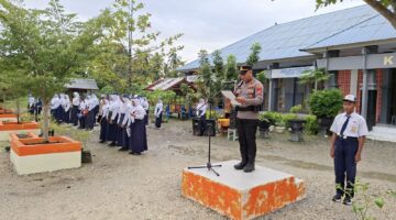 Cegah Kenakalan Siswa, Polres Morowali Laksanakan Edukasi dan Sweeping di SMP Negeri 1 Bungku