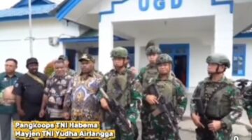 Koops TNI Habema Berhasil Evakuasi Dua Korban Aksi Kekerasan di Yahukimo