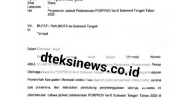 Belum Siap, Porprov Ke- X Sulteng di Morowali Diundur