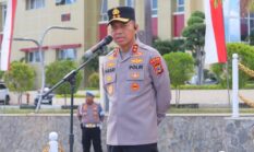 Pimpin Apel Pagi, Kapolda Sulteng Tekankan Tiga Prioritas Utama Bagi Seluruh Personel