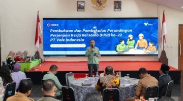 Dorong Hubungan Industrial yang Harmonis, Strategis dan Berkeadilan, PT Vale Persiapkan Perundingan PKB ke-22