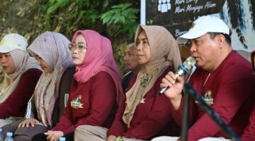 Wabup Iriane Iliyas Apresiasi Tadabbur Alam ke-6 di Desa Bente, Ajak Masyarakat Lestarikan Wisata Pofua’a