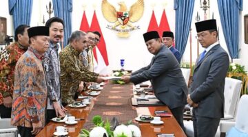 Presiden Prabowo Terima Pimpinan MPR, Bahas Sidang Tahunan MPR dan Pokok-Pokok Haluan Negara
