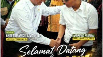 Selamat Datang di Rumah Saya Pak Menteri