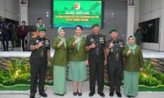 Danrem 132/Tadulako Hadiri Sertijab Kakomlekdam, Kakudam dan Tradisi Satuan