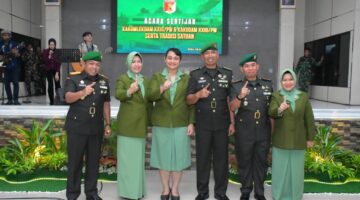 Danrem 132/Tadulako Hadiri Sertijab Kakomlekdam, Kakudam dan Tradisi Satuan