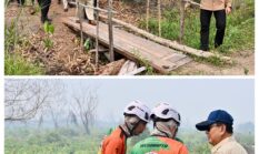 Presiden Prabowo  Langsung Mengecek Kebakaran Hutan di Kalimantan 
