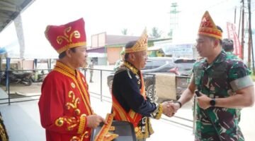 Dandim 1311/Morowali Silaturahmi dengan Dewan Adat Witamori