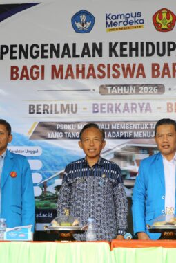 Staf Ahli Bid. Pembangunan Ekonomi dan Keuangan, Dorong Mahasiswa Baru PSDKU Untad Jadi Generasi Tangguh dan Berdaya Saing