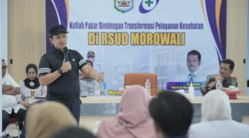 Bupati Iksan Minta RSUD Morowali Berikan Pelayanan Ramah dan Profesional