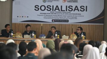 BKPSDM Morowali Sosialisasikan Skema Alih Daya bagi 349 Tenaga Non-ASN