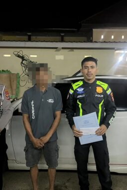 Polres Morowali Utara, Berhasil Tangkap Pelaku Tabrak lari di Desa Kumpi