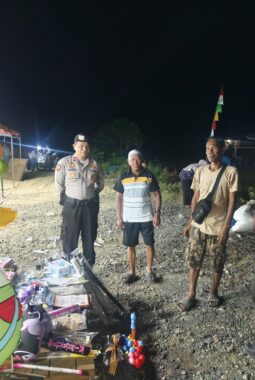 Jelang HUT ke-81 Kemerdekaan RI, Polres Morowali dan Polsek Jajaran Intensifkan KRYD Malam Hari