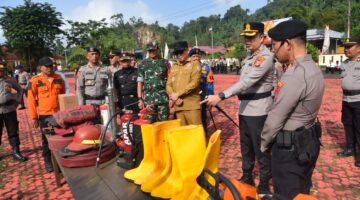 Polres Morowali Utara gelar Apel siaga Karhutlah