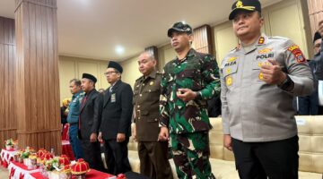 Kapoles Hadiri Pelantikan PAW Anggota DPRD Morowali, Pastikan Berjalan  Aman dan Kondusif