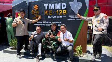 Kapolres dan Bupati Apresiasi Dandim 1311 Morowali, TMMD Umbele Sukses dalam Waktu Satu Bulan
