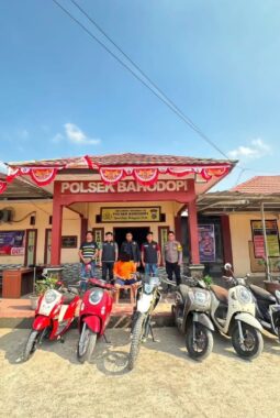 Polsek Bahodopi,Amankan Dua Pelaku  Penipuan dan Penggelapan Kendaraan Bermotor