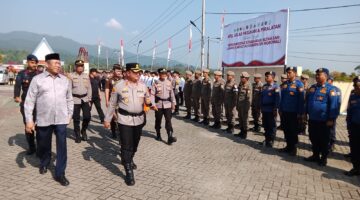 Kapolres Morowali Pimpin Apel Karhutla, Ini Amanatnya Kapolda Sulteng 