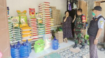 Jaga Stabilitas Harga Sembako,Babinsa Bahodopi Cek Ketersediaan Kebutuhan Pokok di Desa Labota
