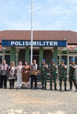 Danpomdam XXIII/PW Kol.CPM Krisna Jaya Lantang Kunker di Morowali 