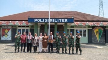 Danpomdam XXIII/PW Kol.CPM Krisna Jaya Lantang Kunker di Morowali 
