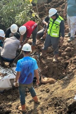 Polsek Bungku Selatan TPTKP Awal, Kecelakaan Kerja Di Jalan Houling PT RCP 