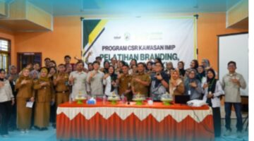 Disparbudpora Morowali dan CSR PT IMIP Perkuat Daya Saing UMKM Melalui Pelatihan Branding, Pemasaran, dan HKI