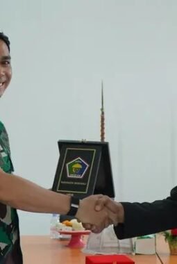 Perkuat Sinergitas,Dandim 1311/Morowali Kunjungi Dewan Adat Tobungku
