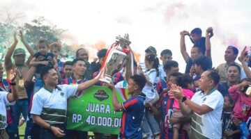 Danrem 132/Tadulako Hadiri Penutupan Turnamen Sepak Bola HUT Ke-1 Kodam XXIII/Palaka Wira