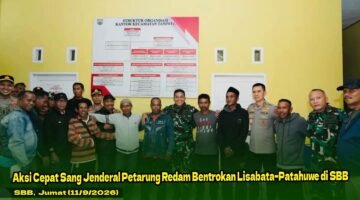 Aksi Cepat Sang Jenderal Petarung Redam Bentrokan Lisabata–Patahuwe di SBB