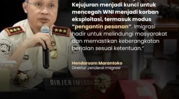Cegah Modus Perkawinan Transnasional, Imigrasi Morowali Ingatkan Masyarakat Waspada Perekrutan dan Nikah Siri Bermodus Pengantin Pesanan