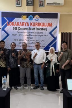 FISIP Unismuh Palu Gelar Lokakarya Kurikulum Berbasis OBE, Dorong Lulusan Lebih Adaptif