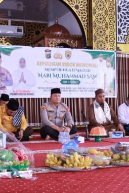 Polres Morowali Gelar Maulid Nabi Muhammad SAW, Tanamkan Keteladanan Rasulullah dalam Pelaksanaan Tugas