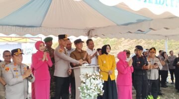 Kapolda Sulteng Resmikan 5 Fasilitas Polres Morowali
