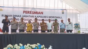Hadiri Peresmian Fasilitas Polres Morowali, Ini Pesan Bupati Iksan