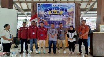 Rismawan Laula,Kembali Terpilih Pimpin FPE KSBSI Kota Palu Periode 2026–2030