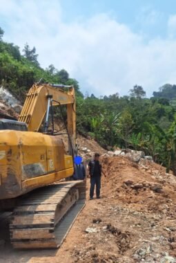 Dugaan Pengambilan Material Tanpa izin di Desa Bente, Polres Morowali  Tinjau Lokasi