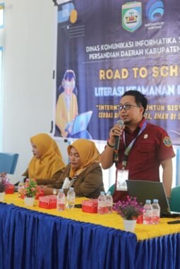 DKISP Morowali Gelar Road to School, Edukasi Siswa tentang Keamanan Digital