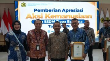 Kontribusi Tanggap Darurat di NTT, Vale Indonesia Terima Penghargaan Kementerian ESDM 