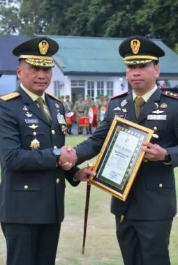 Ukir Prestasi di TMMD ke-129, Pangdam XXIII/Palaka Wira Apresiasi Dandim 1311/Morowali atas Juara I Kategori Dansatgas Terbaik