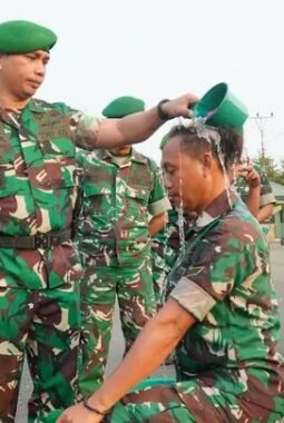 Pimpin Korps Raport Kenaikan Pangkat, Dandim 1311/Morowali Tekankan Tiga Makna Penting bagi Prajurit
